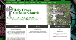 Desktop Screenshot of holycrossomaha.org