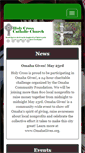 Mobile Screenshot of holycrossomaha.org