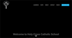 Desktop Screenshot of holycrossomaha.com