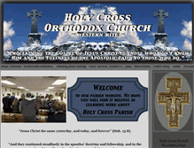 Tablet Screenshot of holycrossomaha.net